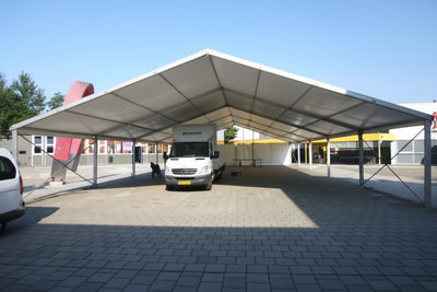 Aluminium Tenthallen kaal