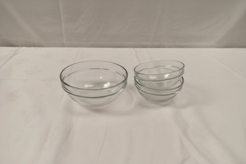 Snackschaaltje/Dipschaaltje glas